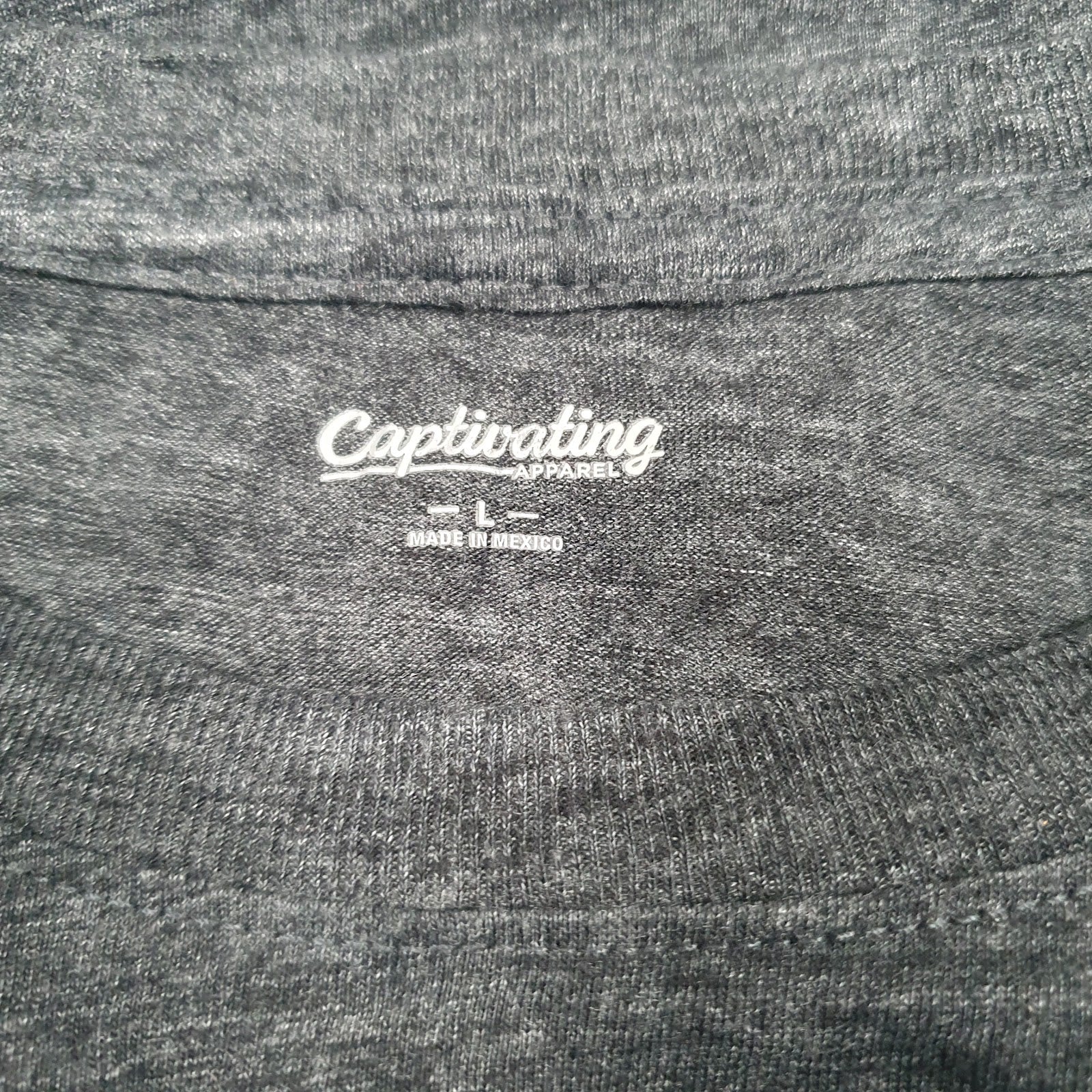 Mens Grey Captivating Apparel Michigan State  T Shirt