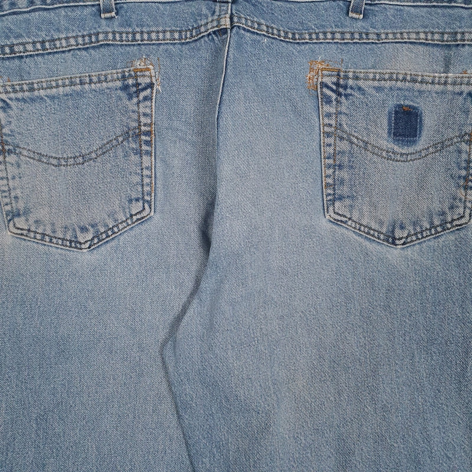 Mens Blue Carhartt Workwear B17-DST  Jeans