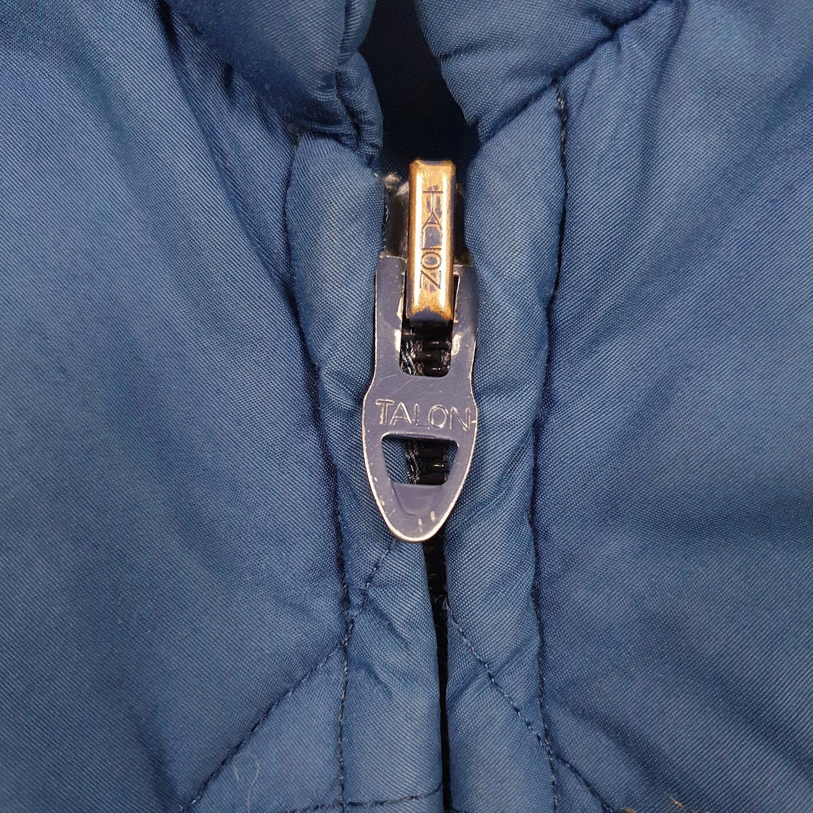 Mens Blue Lee Padded Vintage 70s/80s Made In USA  Coat