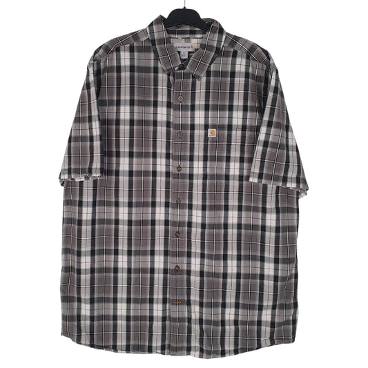 Mens Grey Carhartt  Short Sleeve Shirt