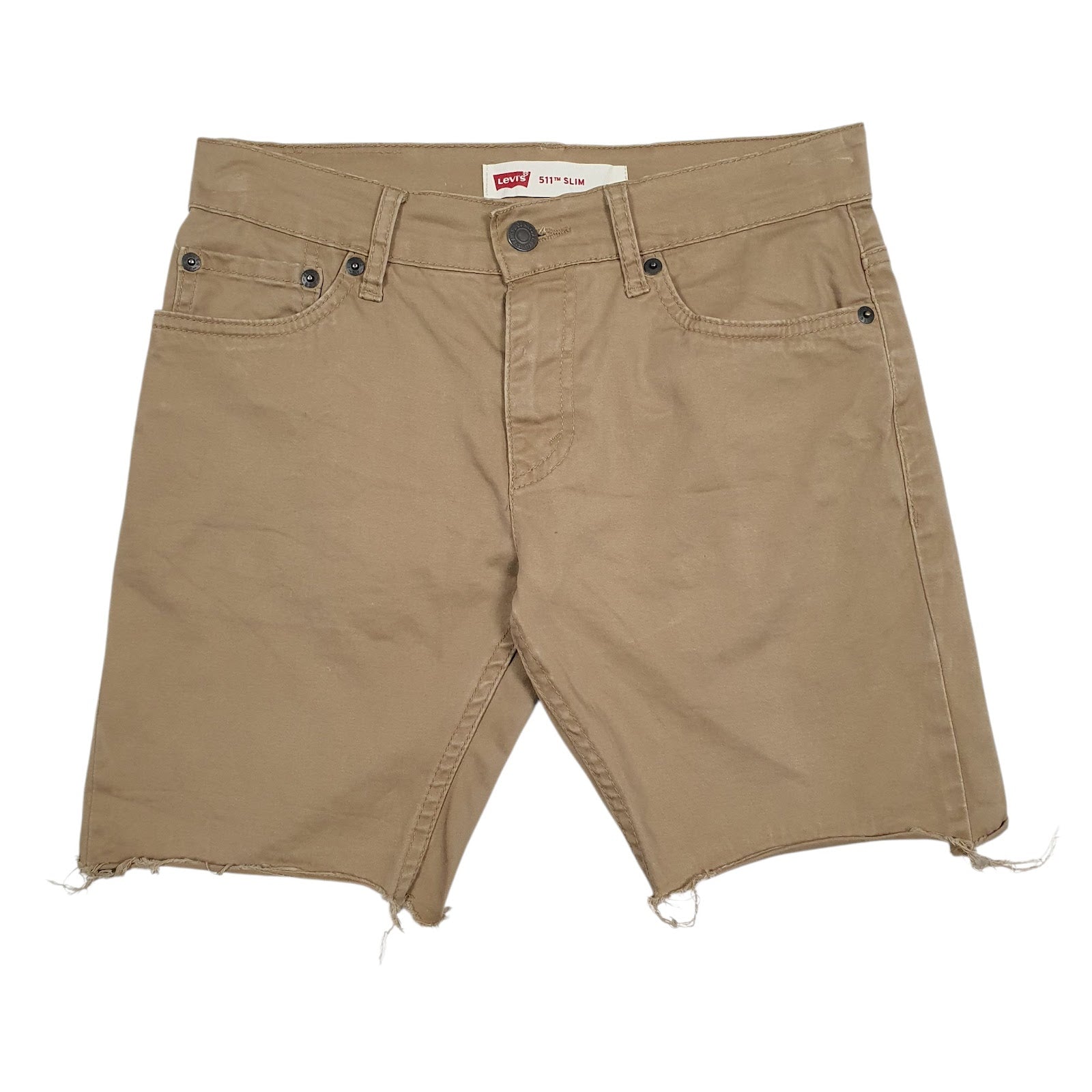 Mens Brown Levis  Chino Shorts