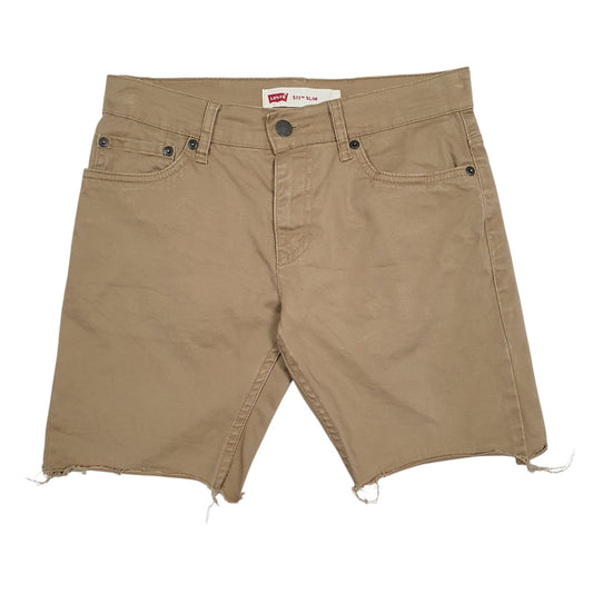 Mens Brown Levis  Chino Shorts