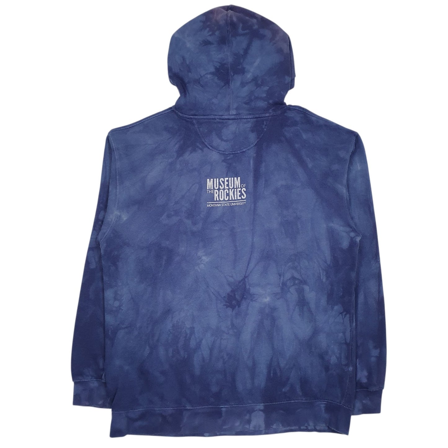 Mens Blue The Mountain  Hoodie Jumper