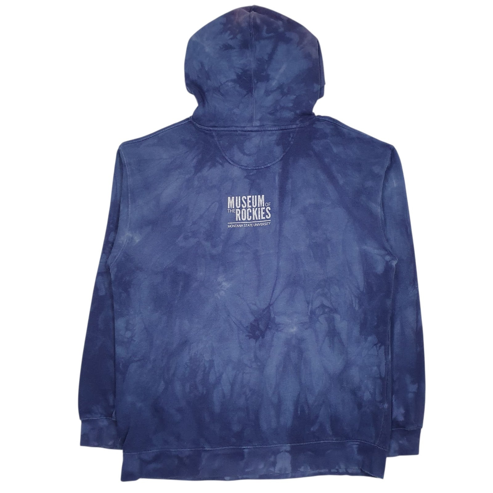 Mens Blue The Mountain  Hoodie Jumper