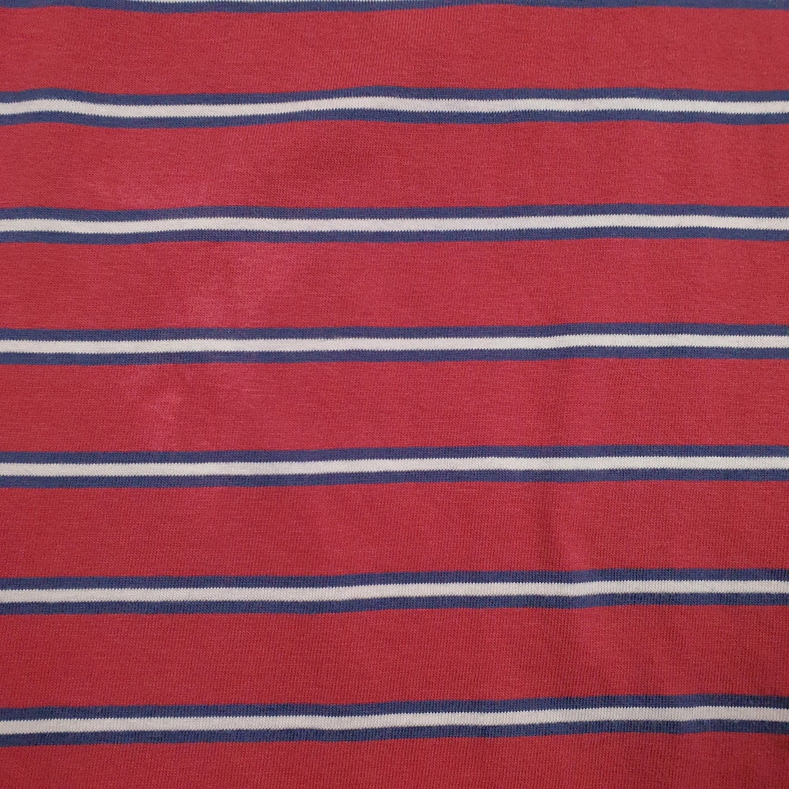 Womens Red Polo Ralph Lauren Vintage 90s Made In USA  T Shirt