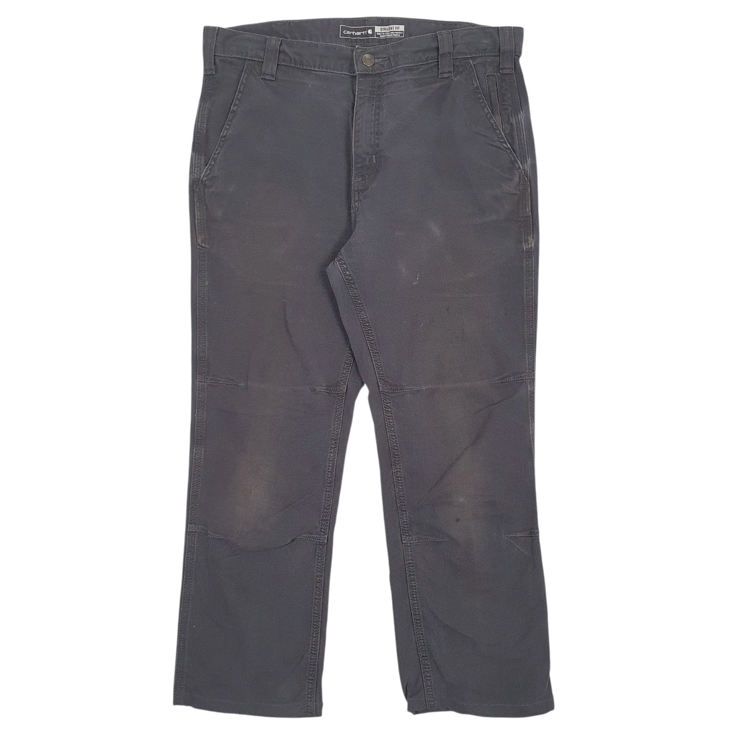 Mens Grey Carhartt Workwear Casual JeansW33 L23