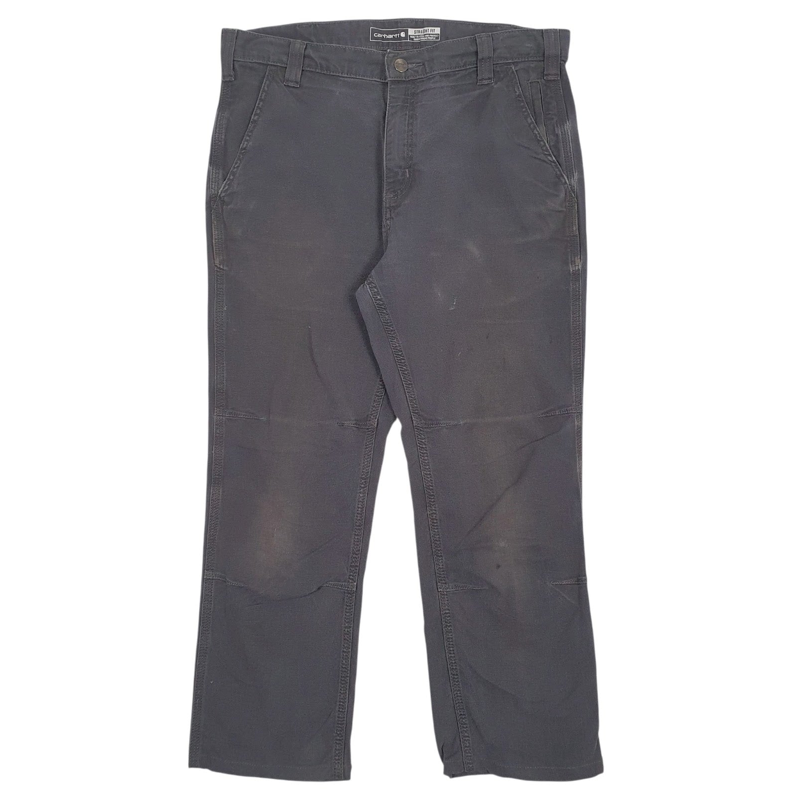 Mens Grey Carhartt Workwear Casual JeansW33 L23