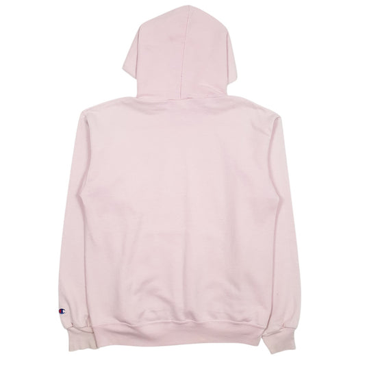 Mens Pink Champion  Hoodie Jumper