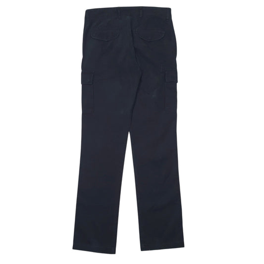 Mens Black City Wear   Trousers