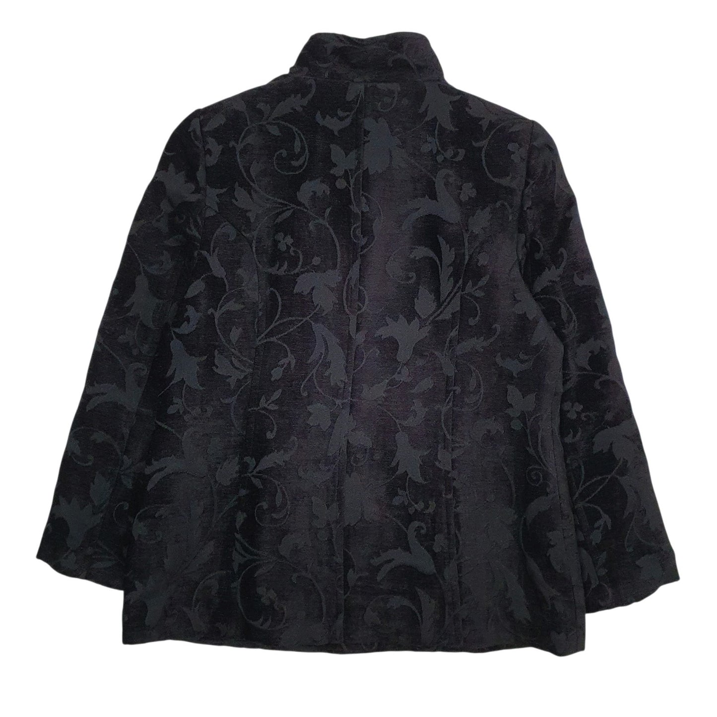 Womens Black Dash Formal  Coat