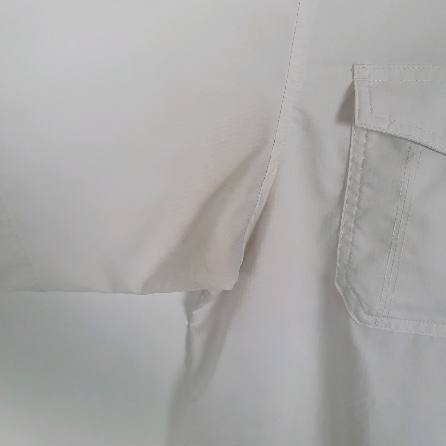Mens White Columbia Sportswear Company Omni Shade  Shirt