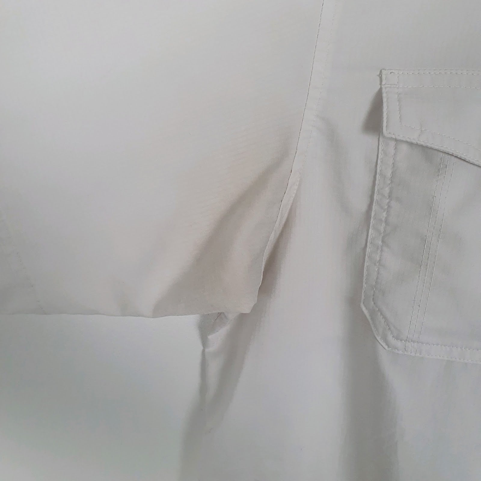 Mens White Columbia Sportswear Company Omni Shade  Shirt