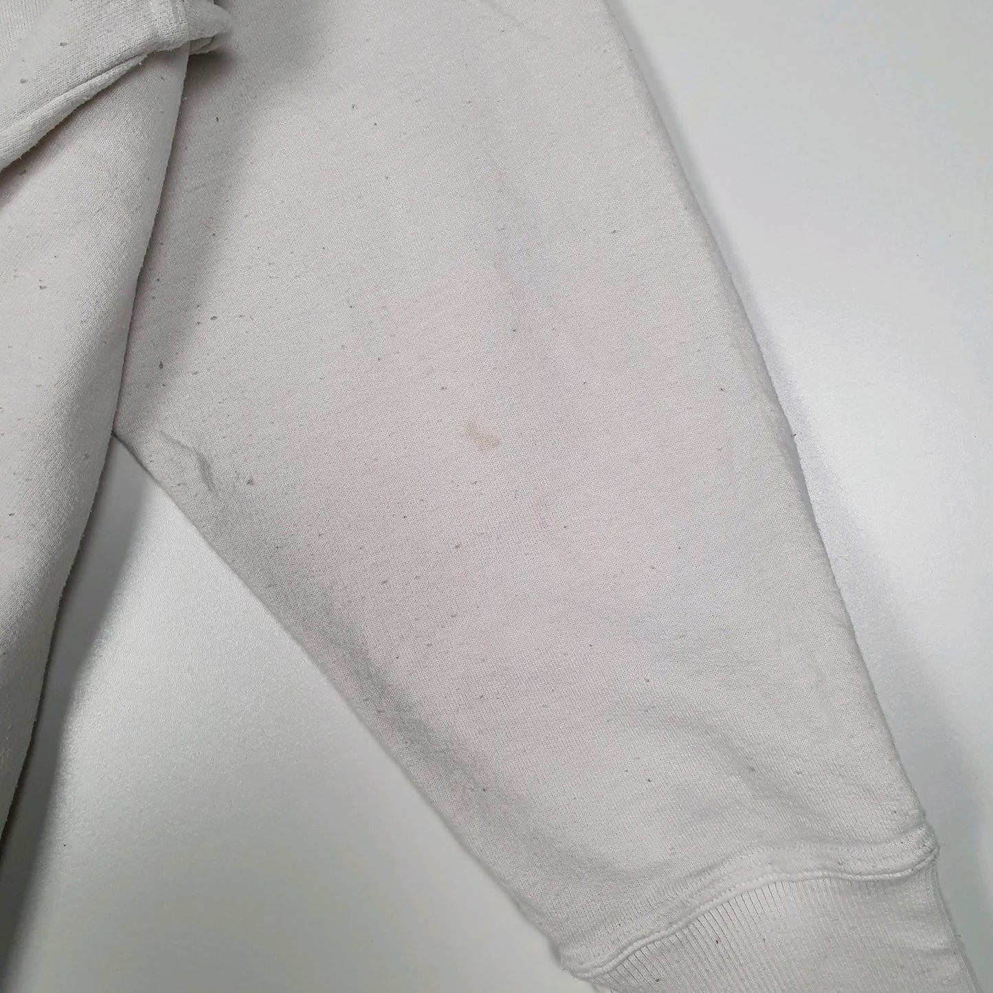 Mens White Champion  Crewneck Jumper
