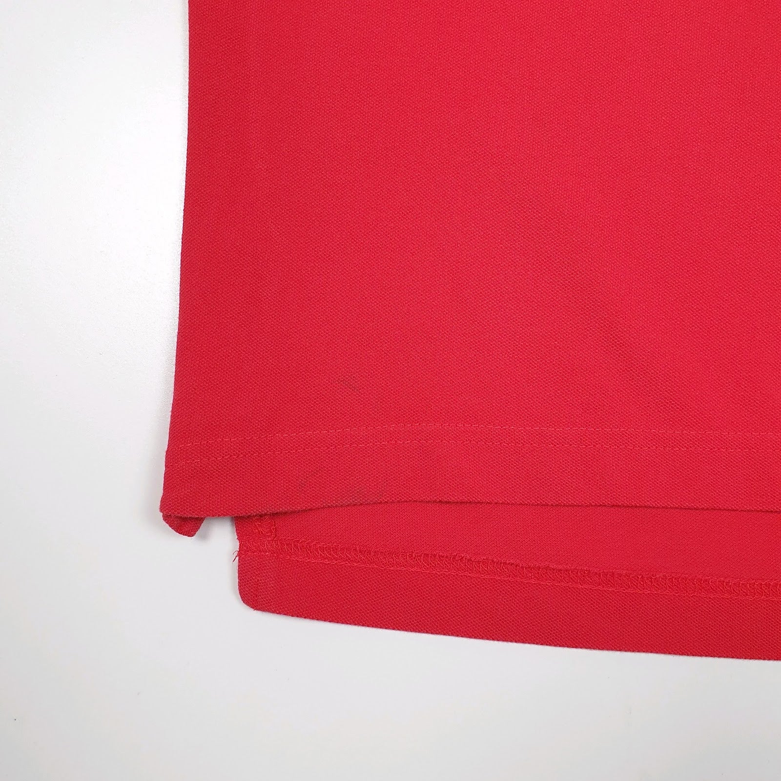 Mens Red Kappa  Hoodie Polo Shirt