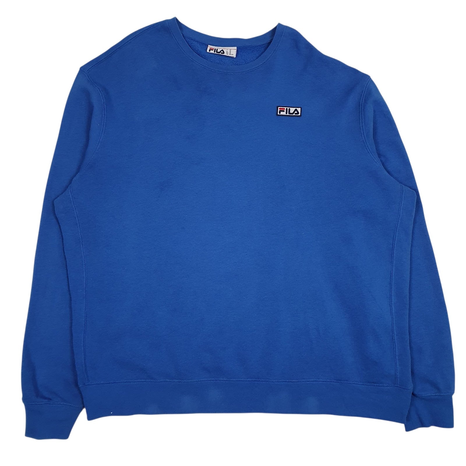 Mens Blue Fila  Crewneck Jumper