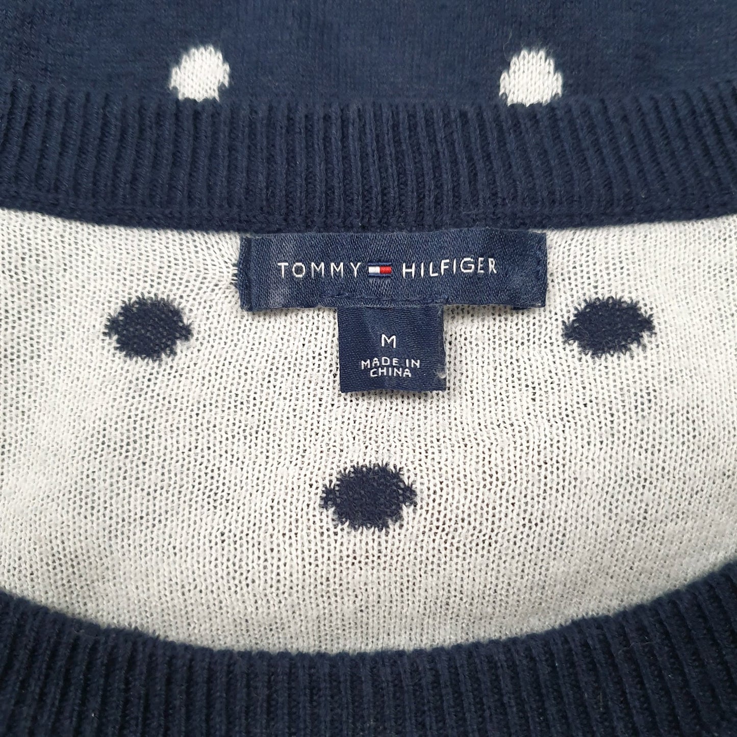 Womens Navy Tommy Hilfiger  Crewneck Jumper