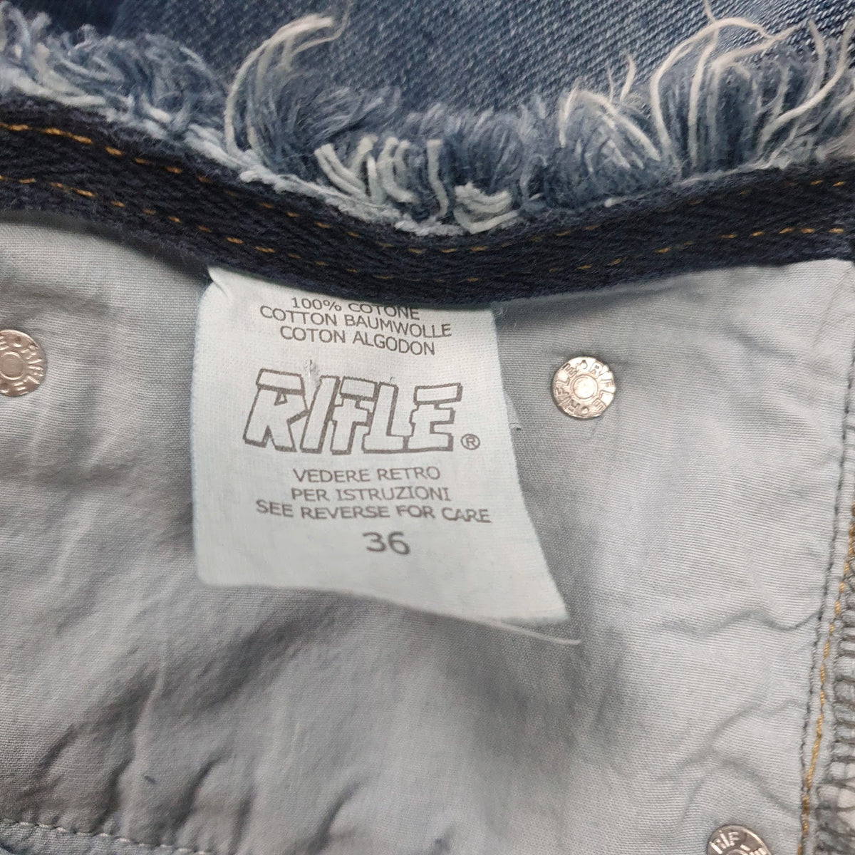 Mens Blue Rifle   Jeans