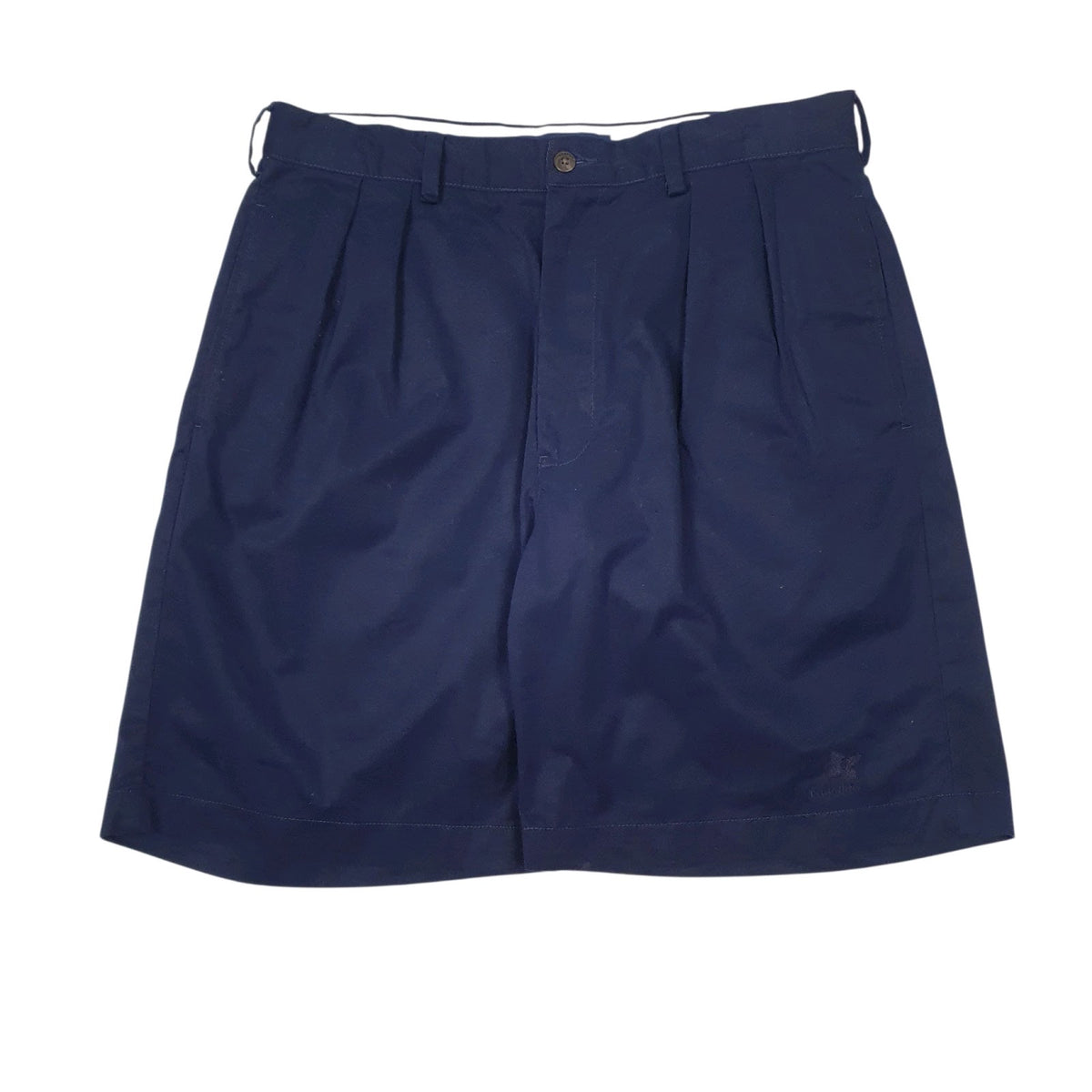 Mens Navy Polo Ralph Lauren Golf Pleated Chino Shorts