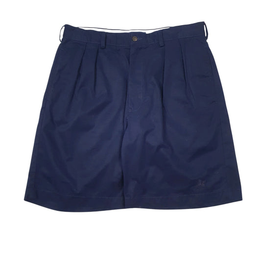 Mens Navy Polo Ralph Lauren Golf Pleated Chino Shorts