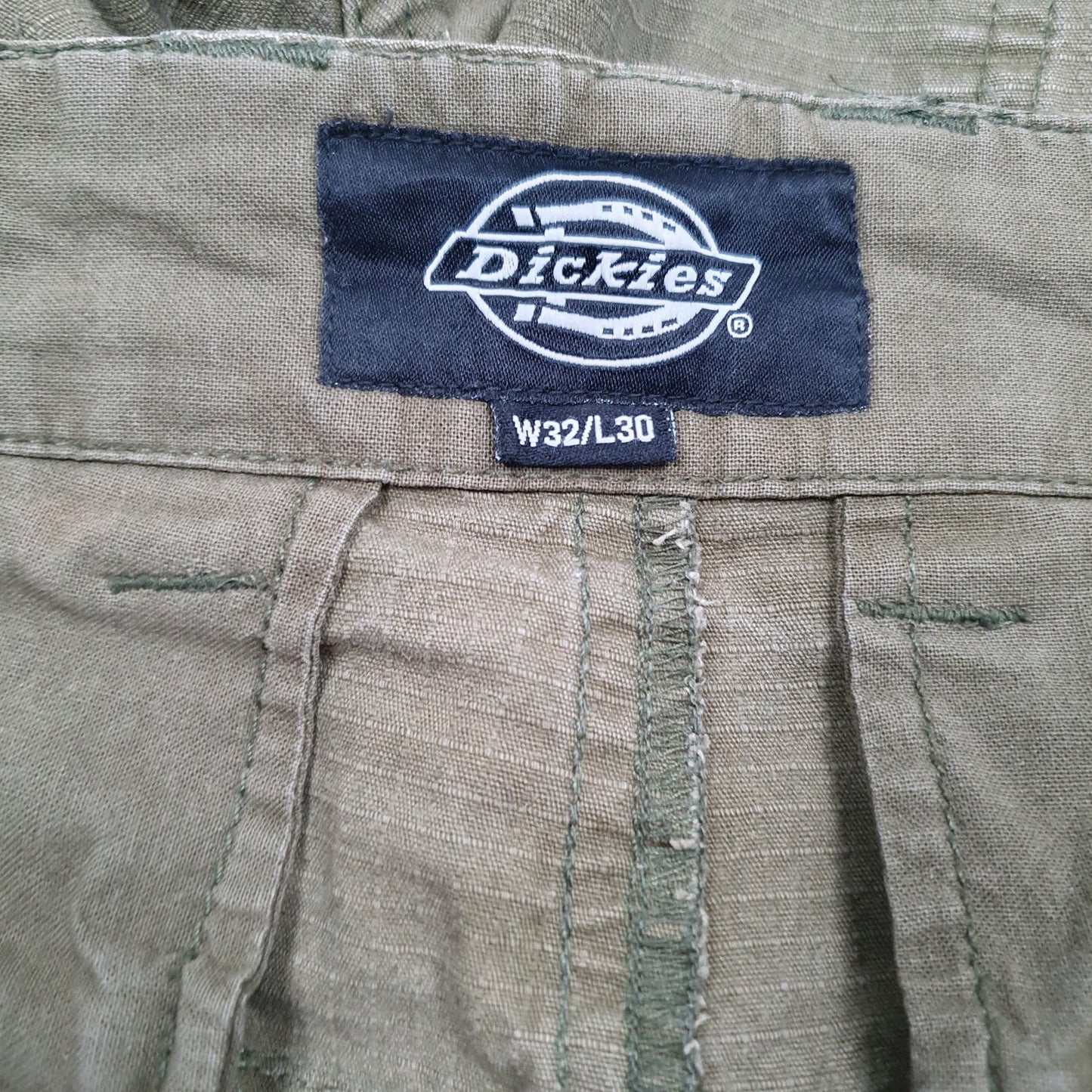 Mens Green Dickies Workwear  Trousers