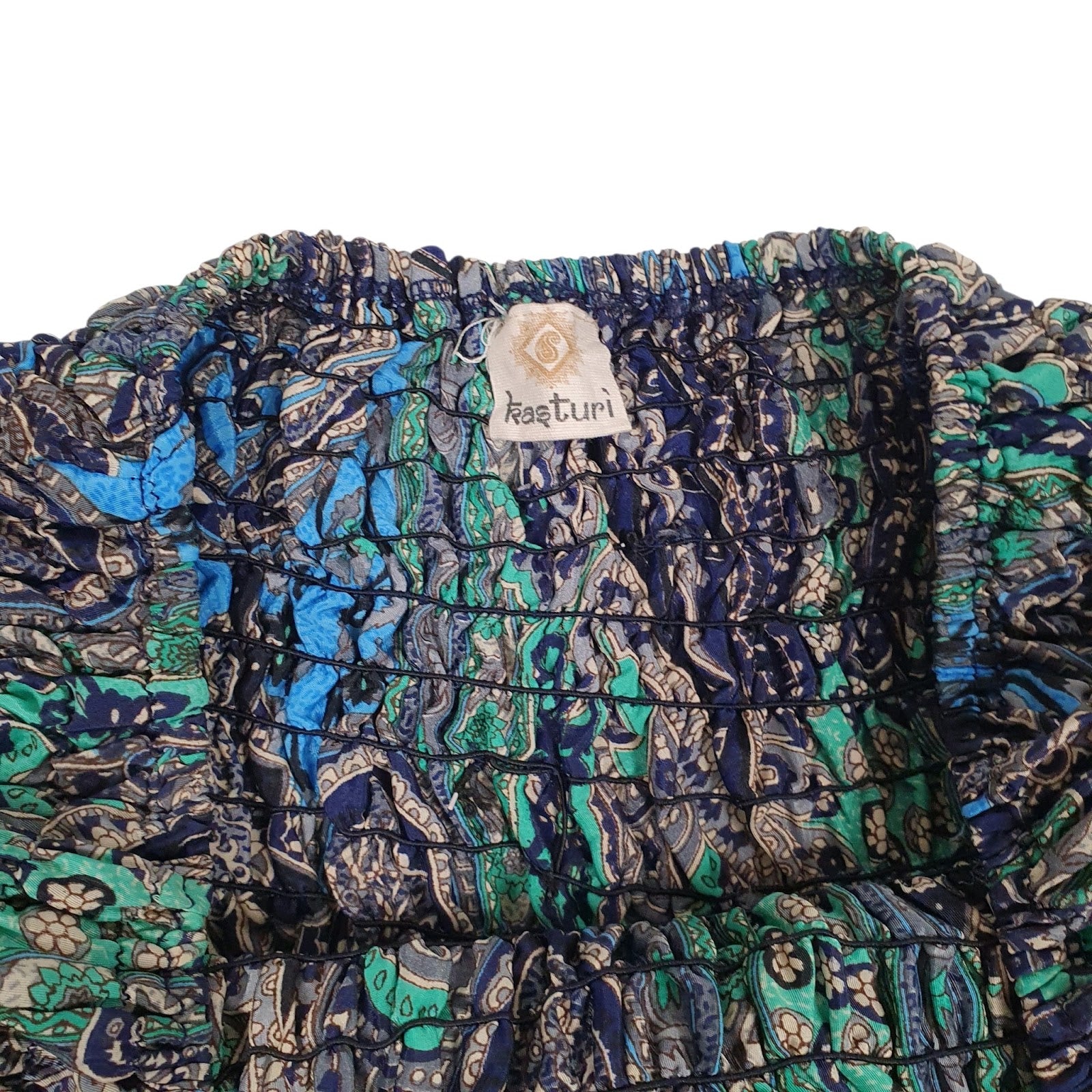 Womens Green Kasturi Paisley  Dress
