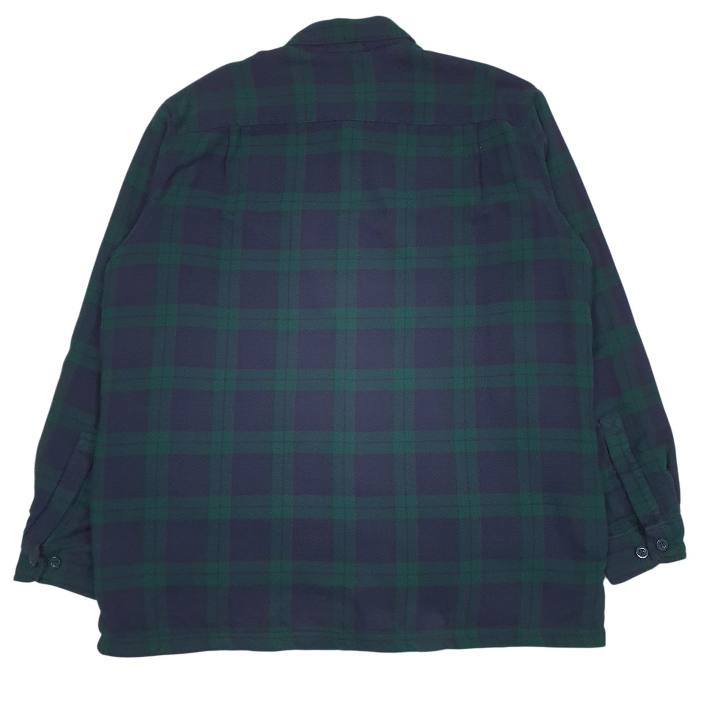 Mens Navy L.L.Bean Fleece Lined  Coat