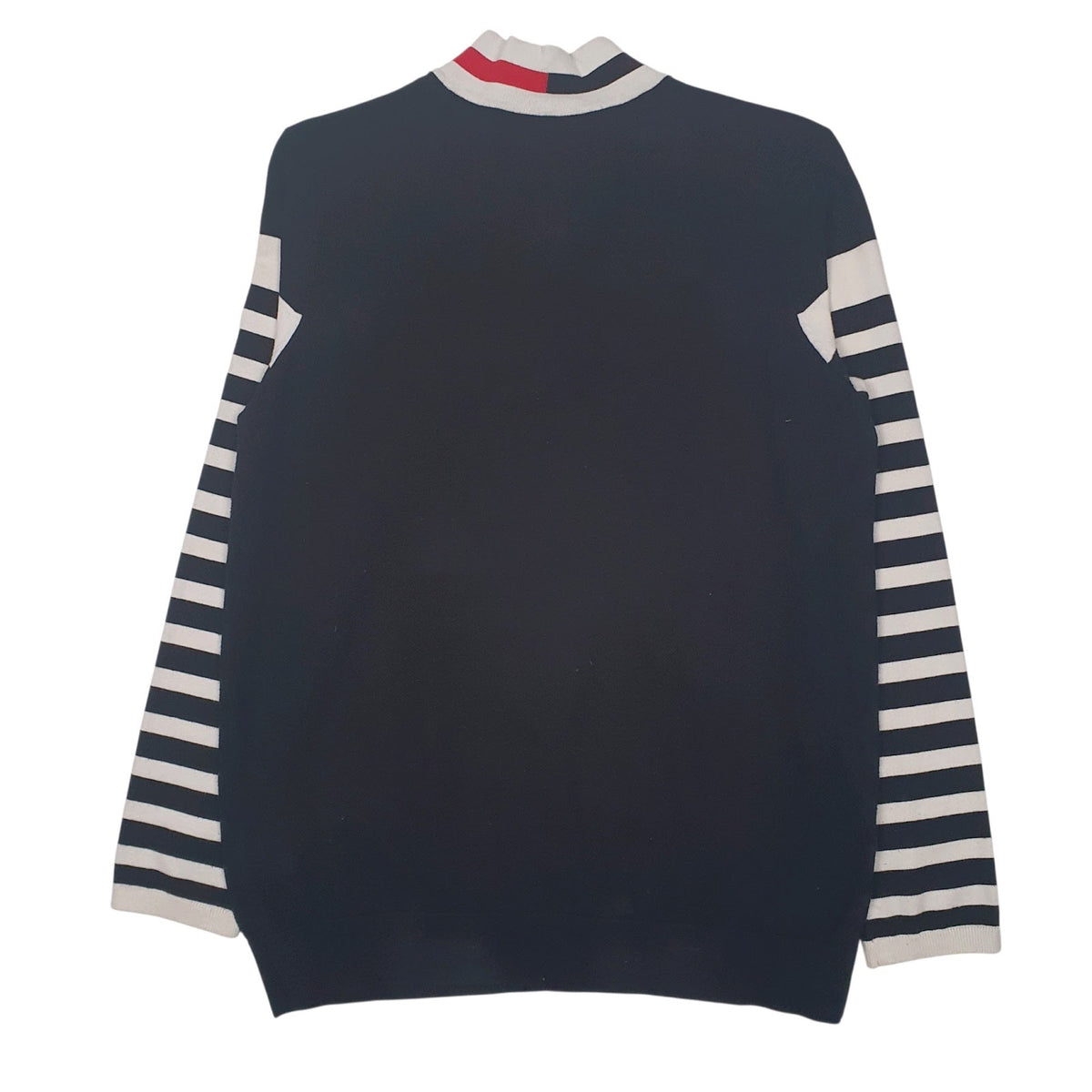 Womens Black Tommy Hilfiger  Quarter Zip Jumper