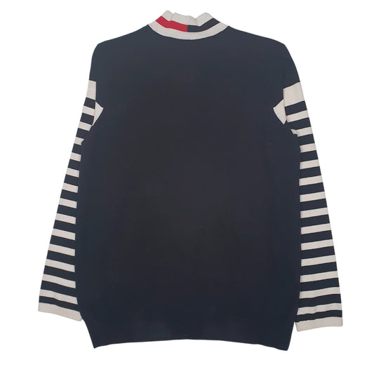 Womens Black Tommy Hilfiger  Quarter Zip Jumper