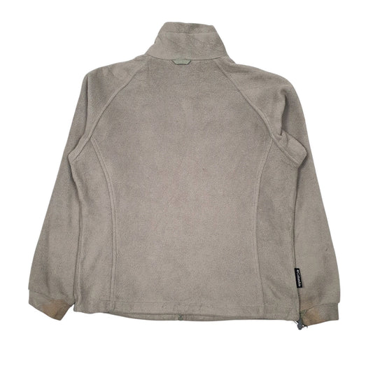 Womens Green Columbia Sportswear Company  Full Zip Jumper