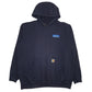 Mens Navy Carhartt Loose Hoodie Jumper