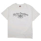 Mens White Harley Davidson Oakland California Motorcycles Short Sleeve T Shirt
