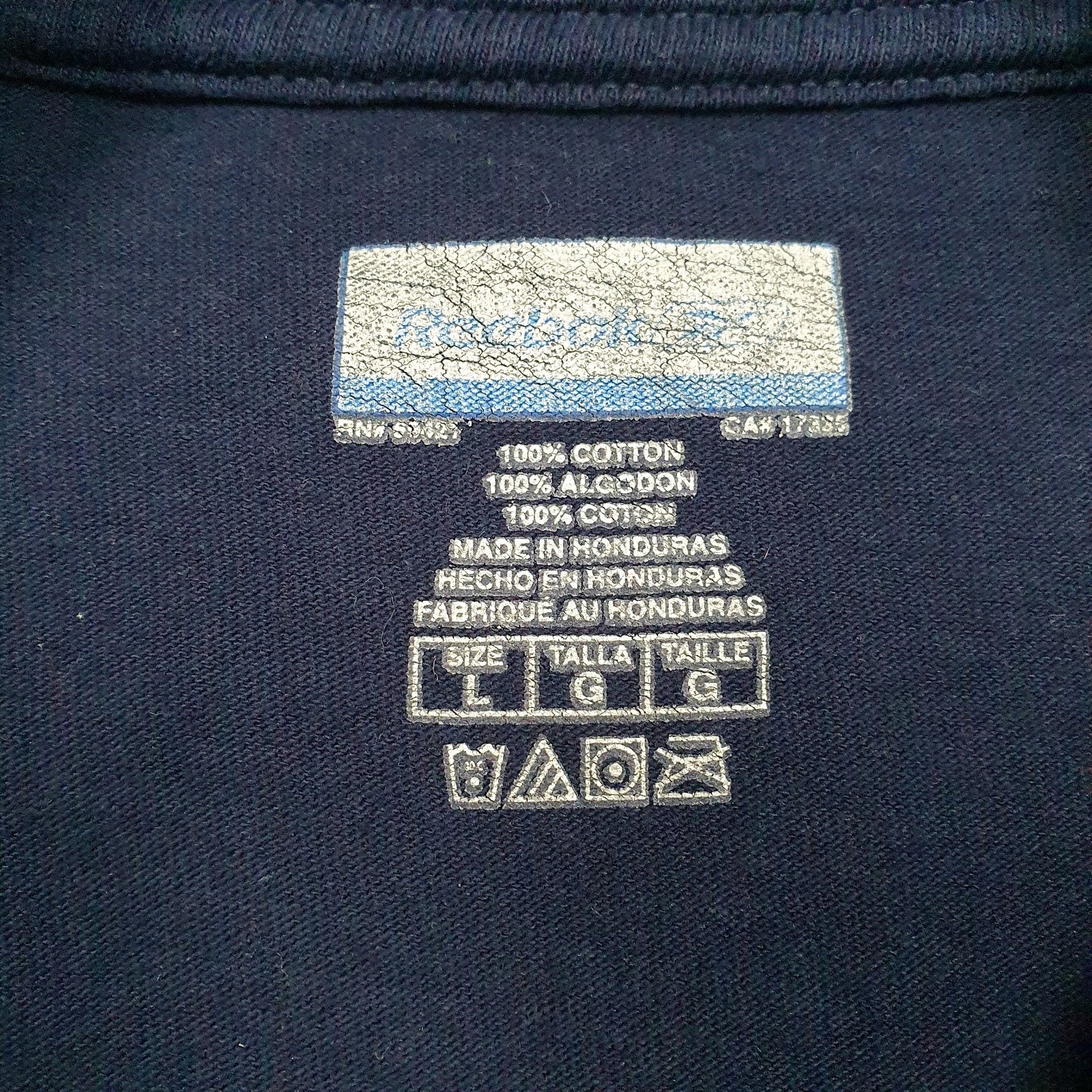 Mens Blue Reebok Vintage 00s Superbowl XXXIX  T Shirt