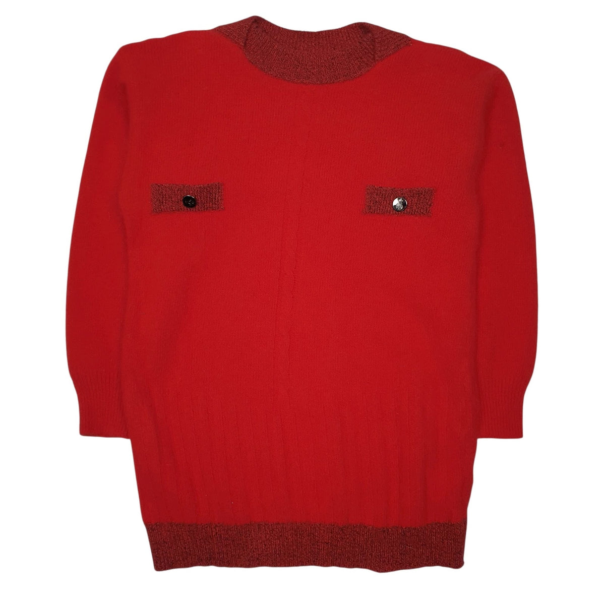 Womens Red Unbranded  Crewneck Jumper