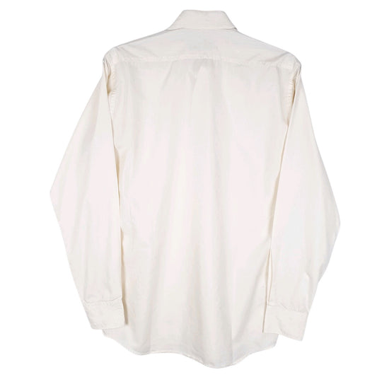 Mens Cream Pierre Cardin   Shirt