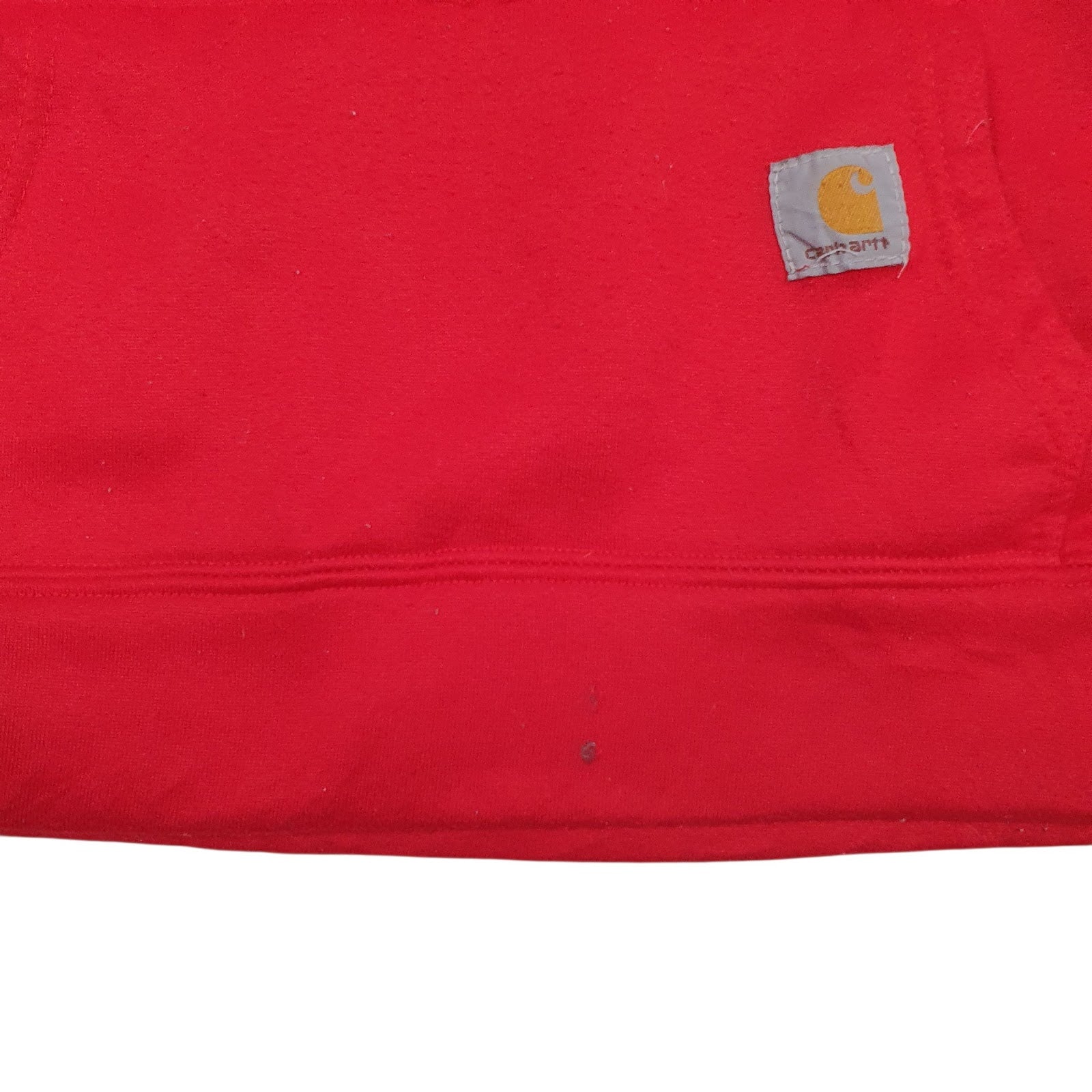 Mens Red Carhartt  Hoodie Jumper