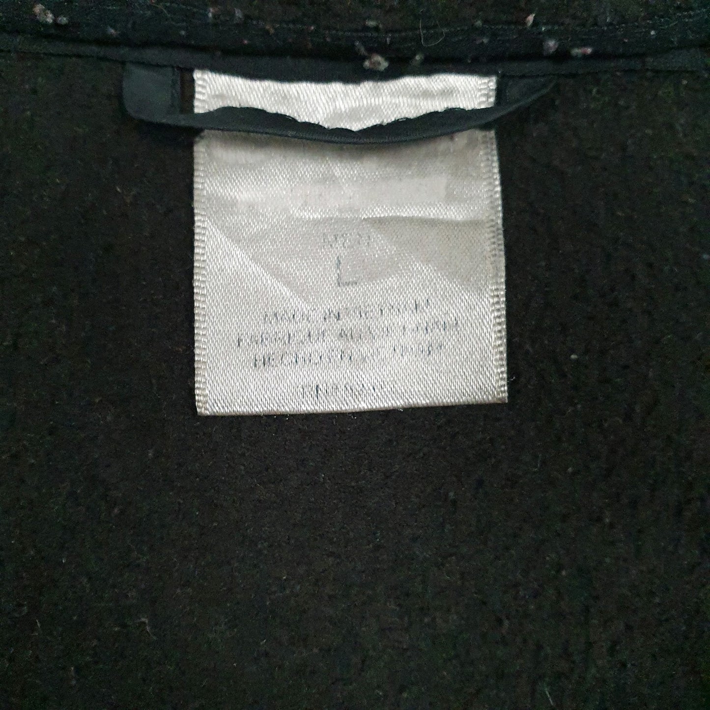 Mens Black Champion Windbreaker Full Zip Jumper