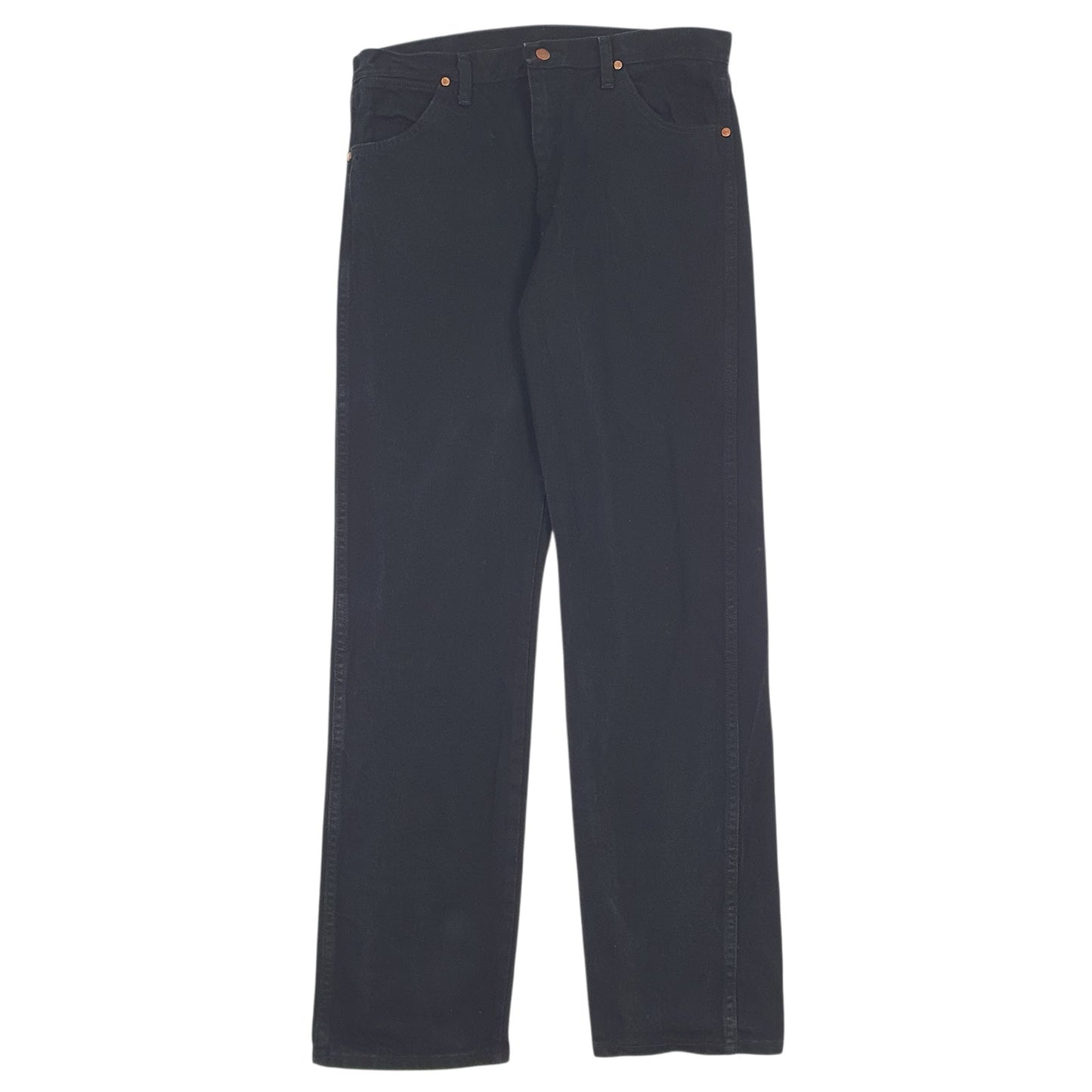 Mens Black Wrangler  13MWZ JeansW34 L34