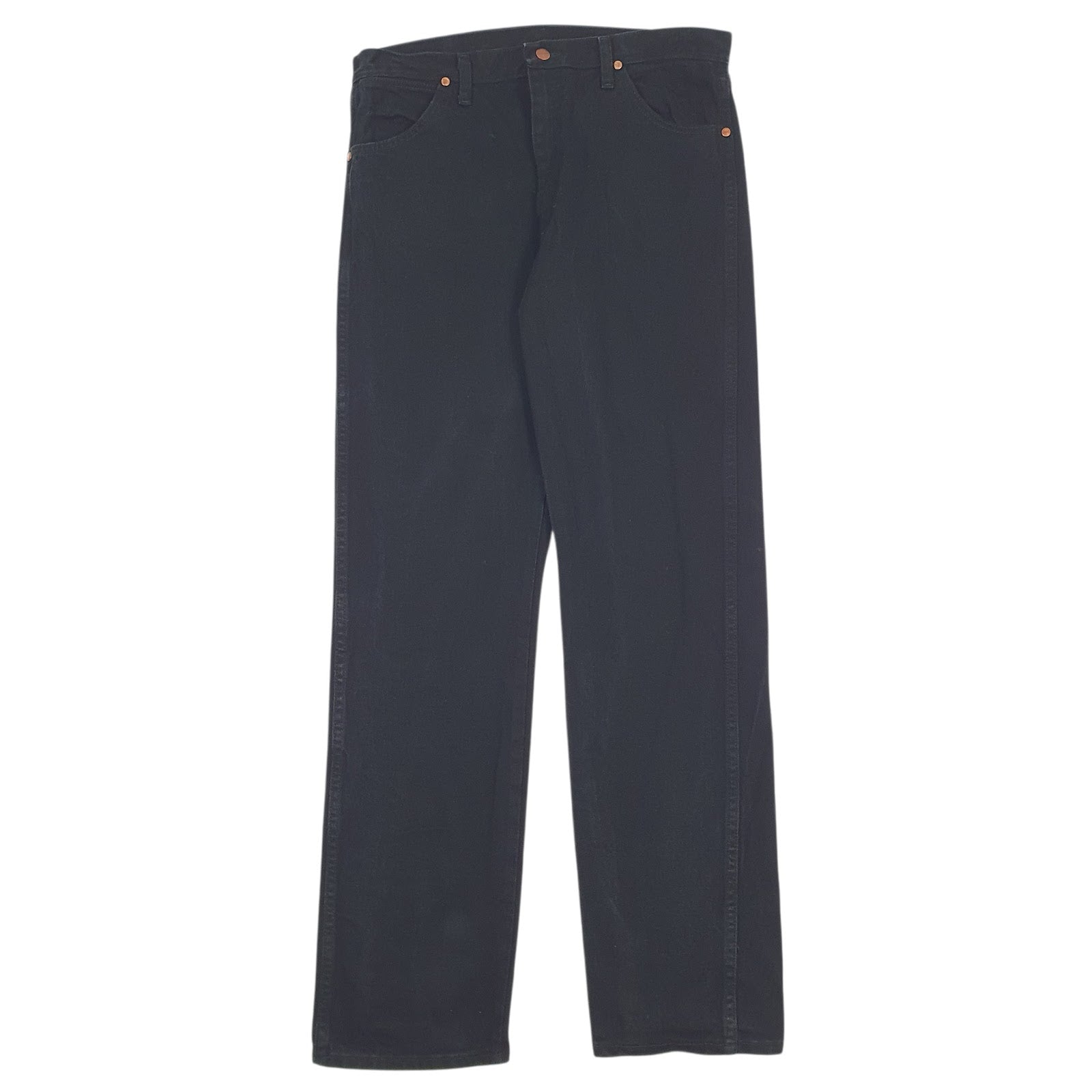 Mens Black Wrangler  13MWZ JeansW34 L34