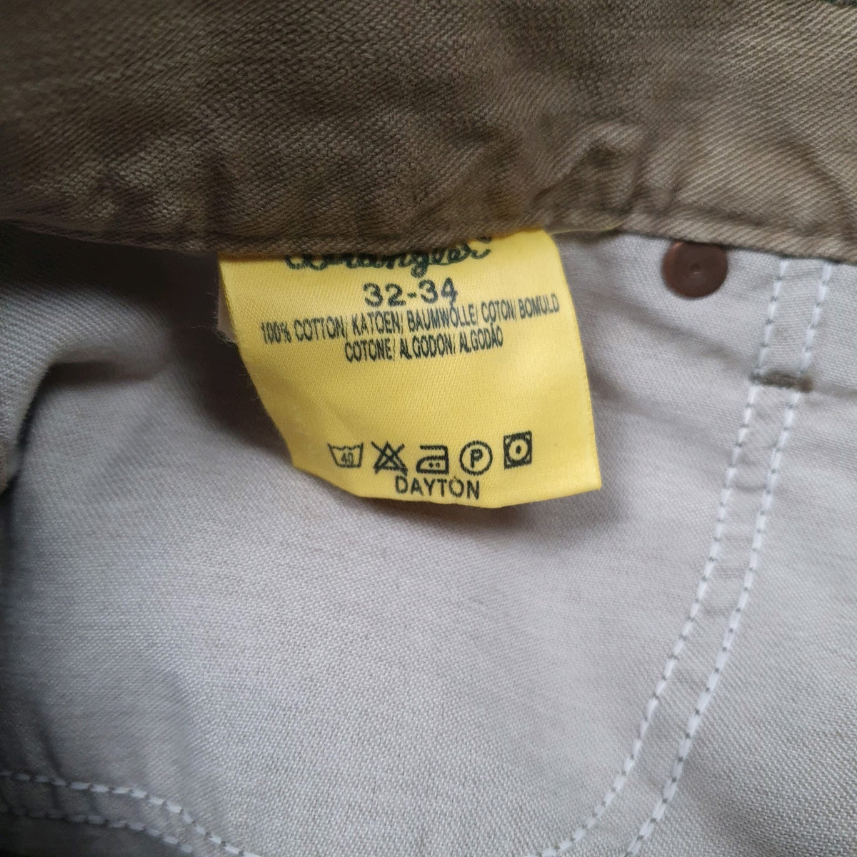 Mens Brown Wrangler Vintage  Jeans