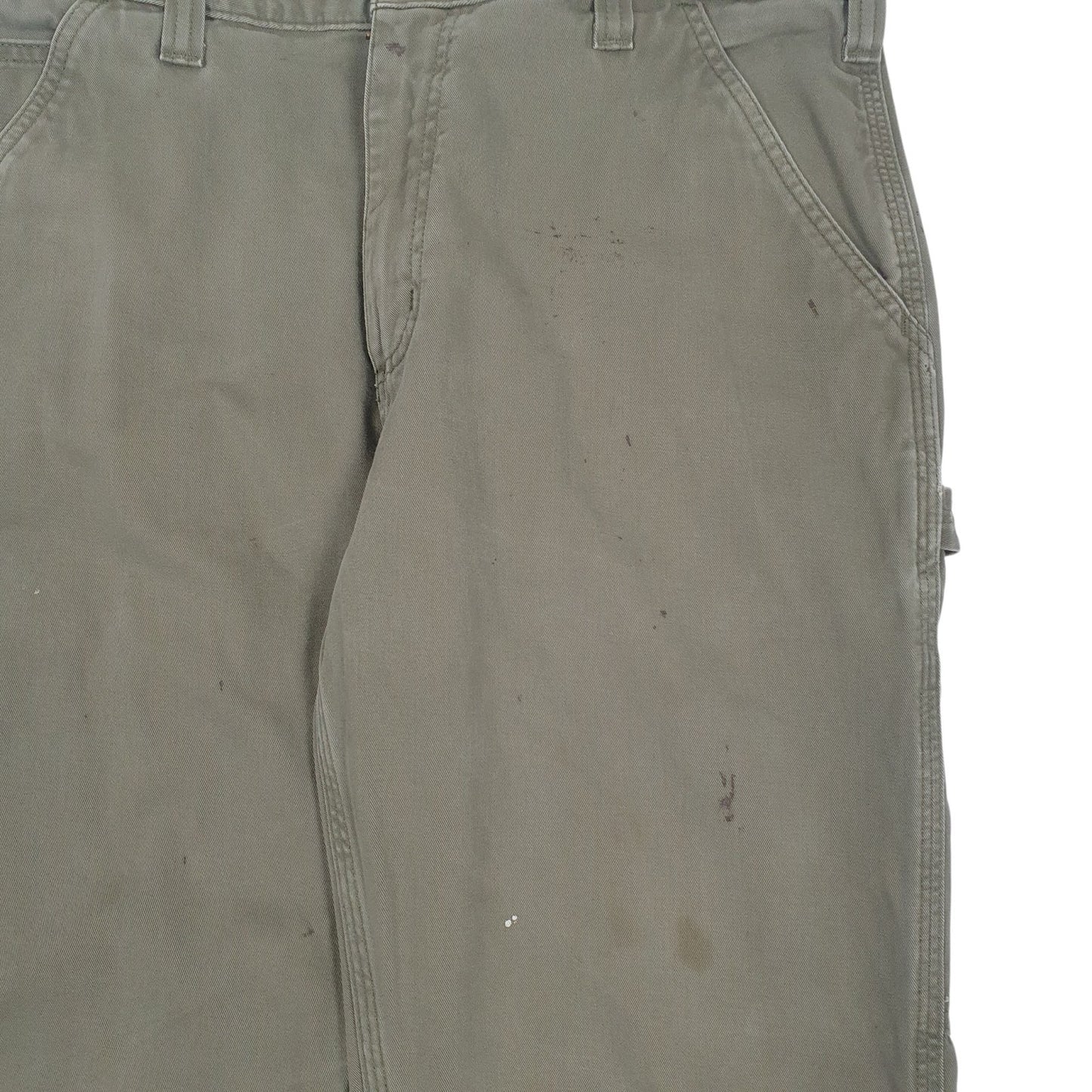 Mens Green Carhartt B324 ARG  Trousers