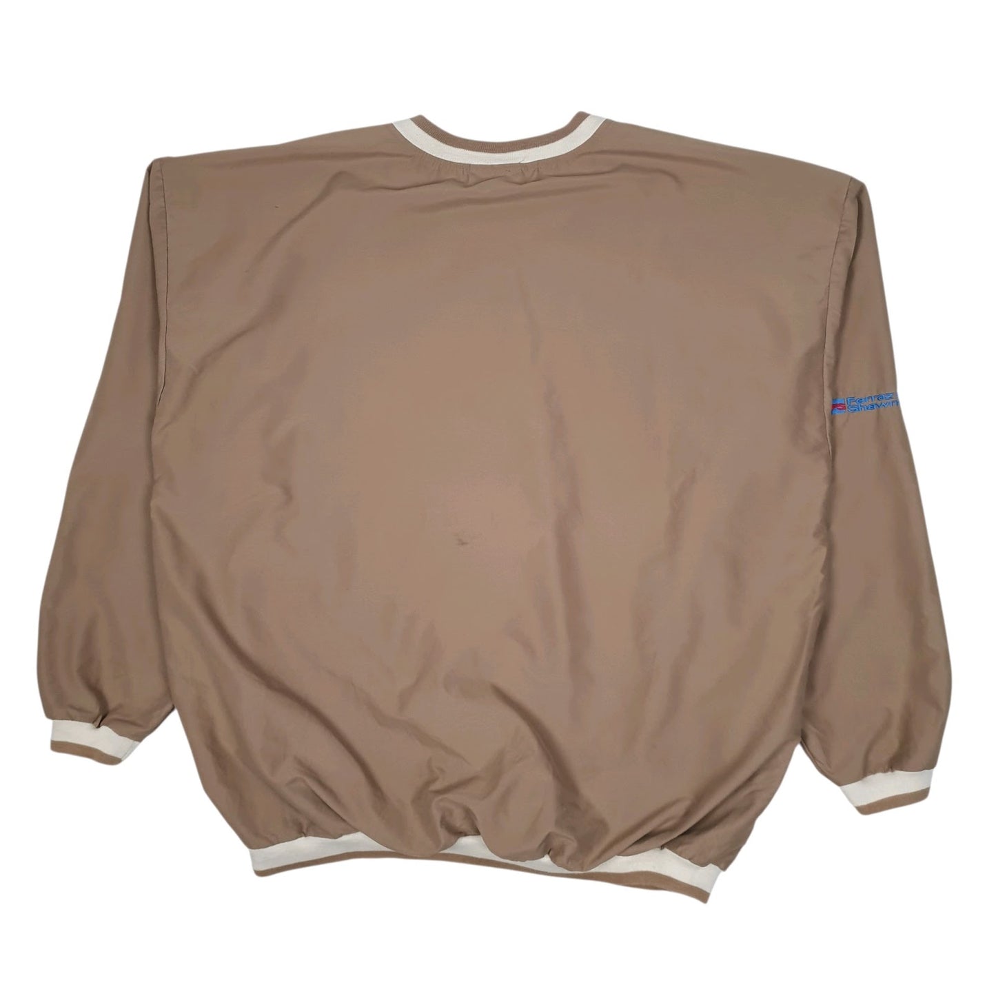 Mens Brown Lee Vintage 90s Made In USA Pullover  Coat