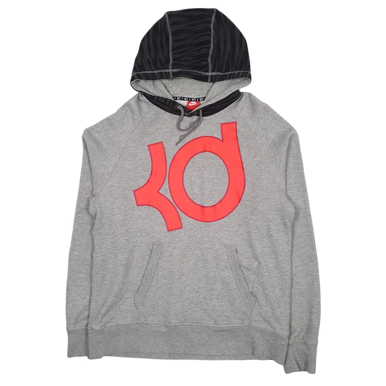 Mens Grey Nike Kevin Durant Hoodie Jumper