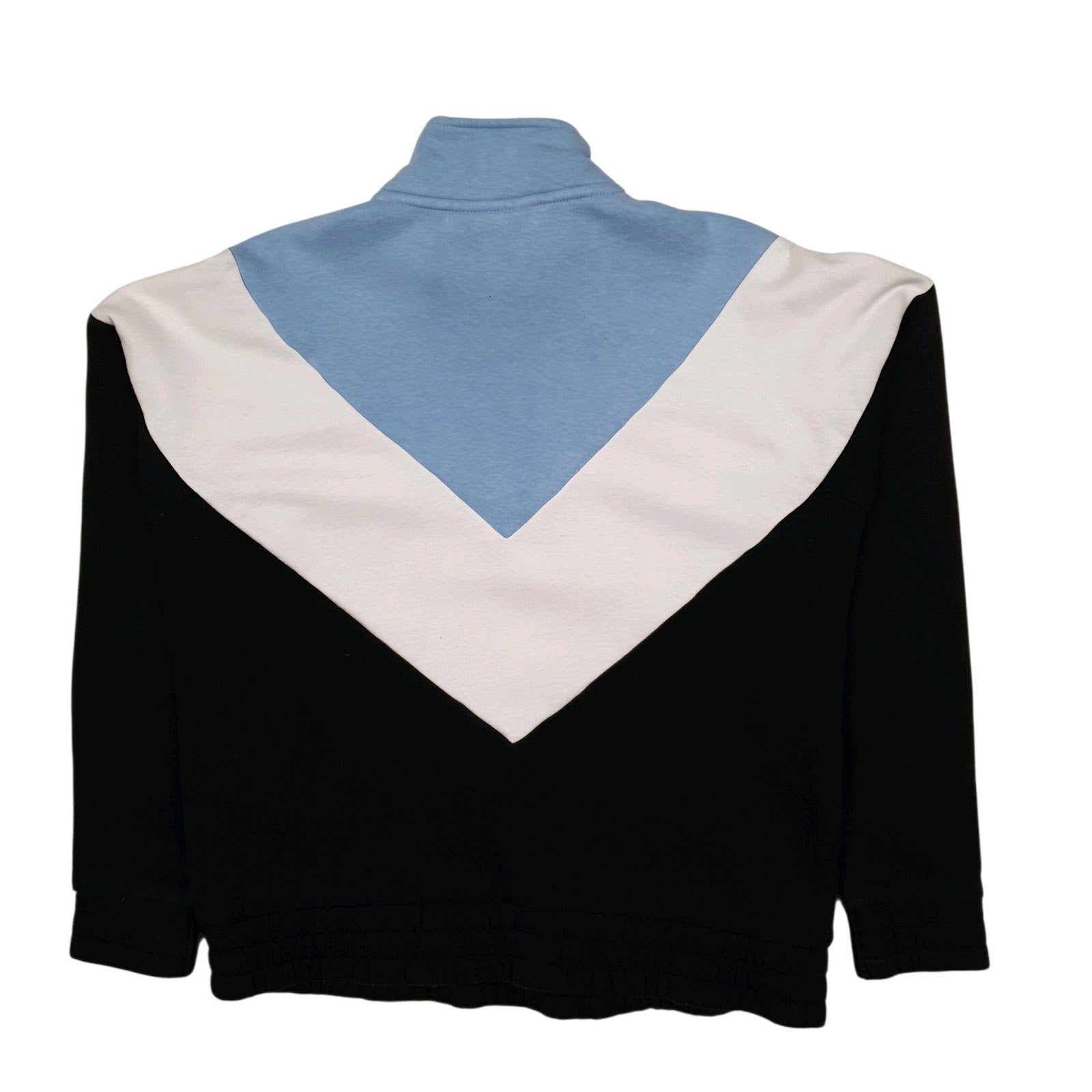 Womens Black Fila  Quarter Zip Jumper