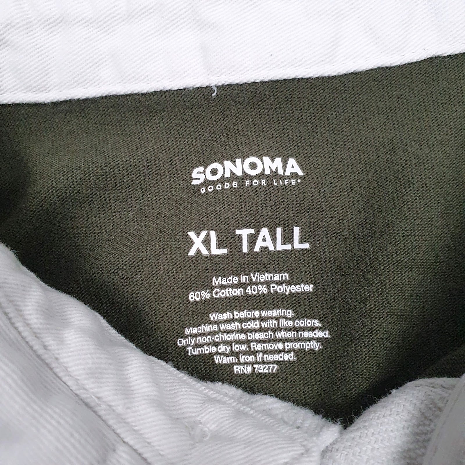 Mens Green Sonoma Rugby Crewneck Polo Shirt