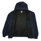 Mens Navy Carhartt J131 Active  Coat