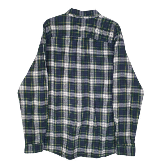 Mens Navy L.L.Bean Flannel  Shirt