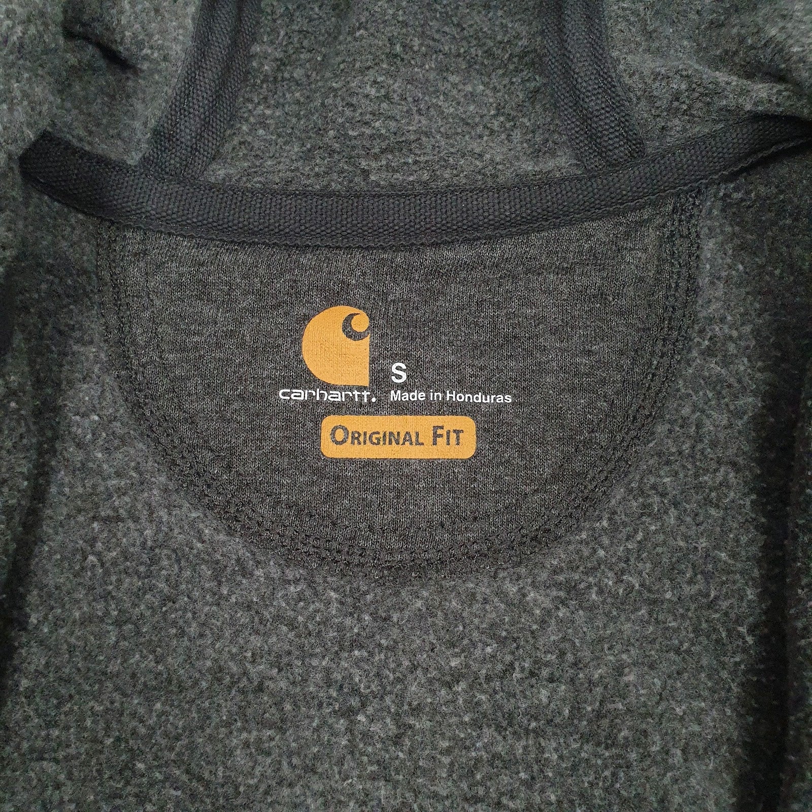 Mens Grey Carhartt  Full Zip Jumper