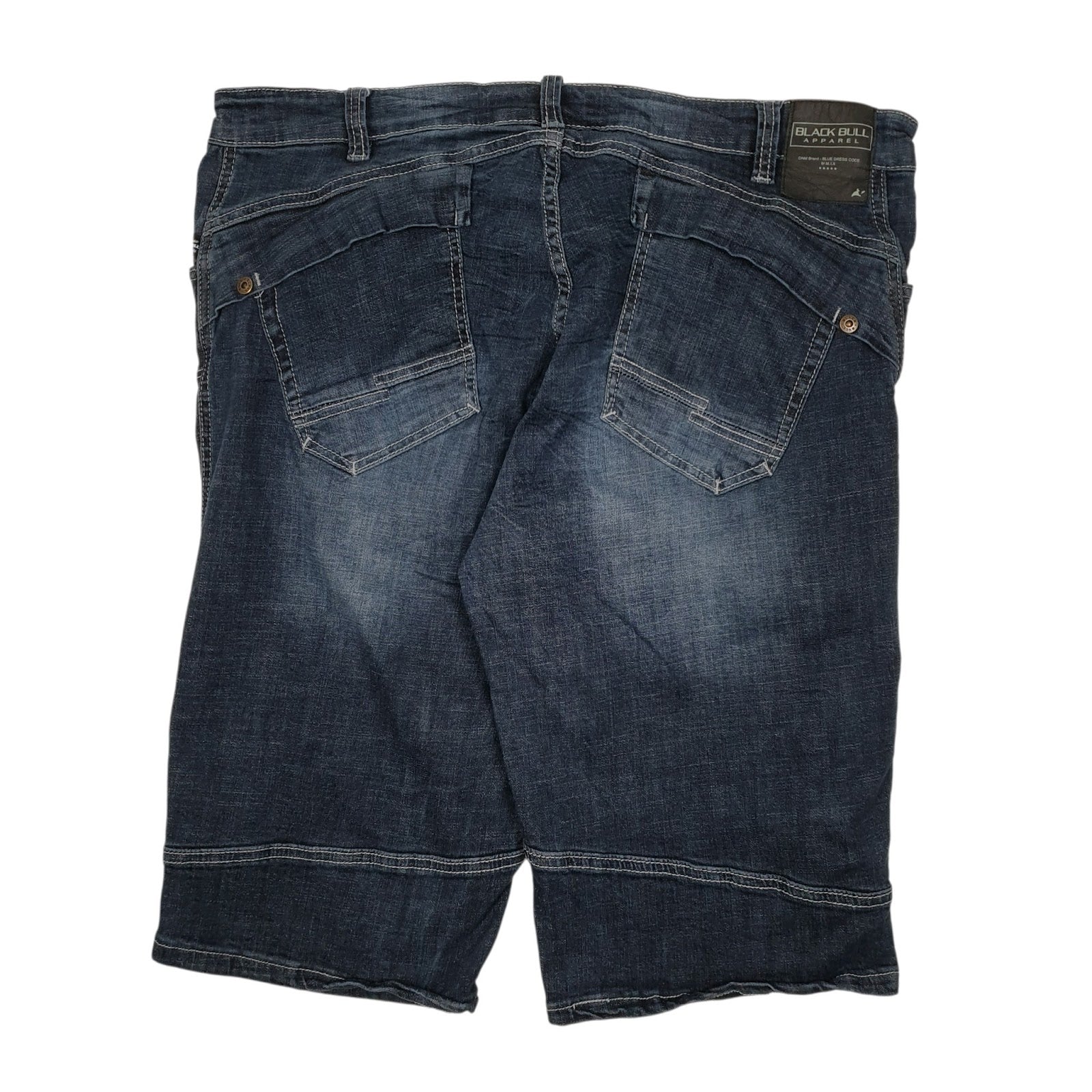 Mens Blue Blackbull Stretch  Shorts