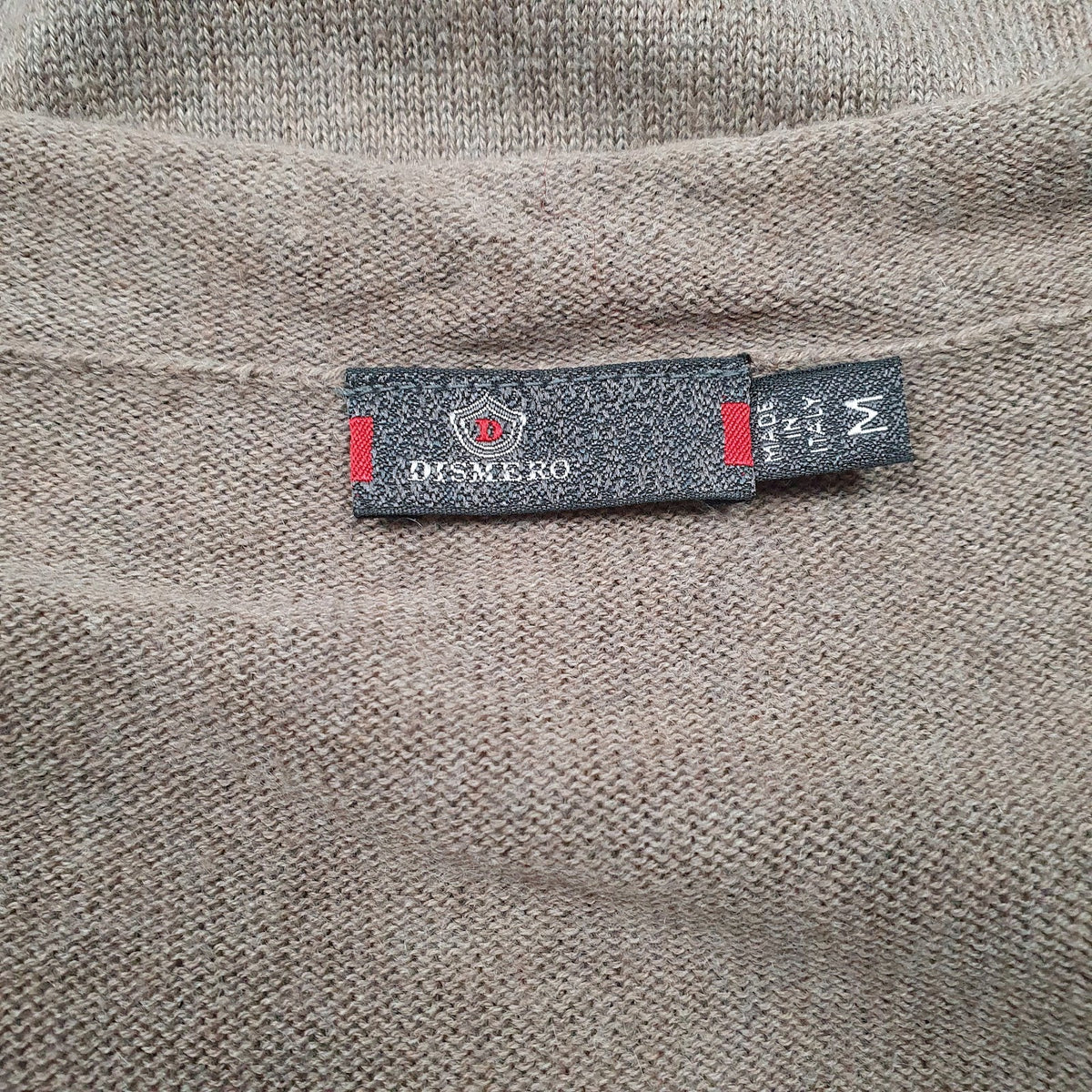 Womens Brown Dismero  V Neck Jumper