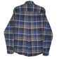 Mens Blue Eddie Bauer Flannel  Shirt